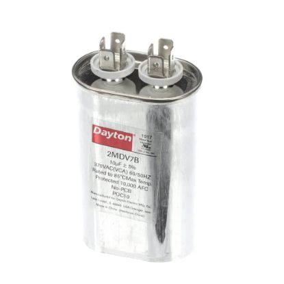 Picture of Wells Run Capacitor, 10Mfd 370V Part# 2E-Z14913