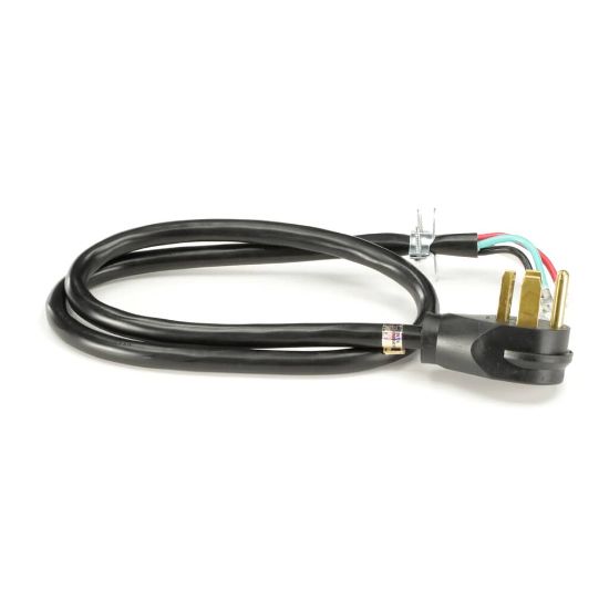 Picture of Whirlpool Dryer Cord - 4 Wire 30 Amp 4-Feet Part# PT400L