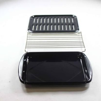 Picture of Whirlpool Premium Broiler Pan And Roasting Rack Part# W10123240