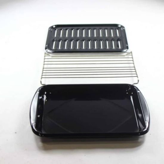 Picture of Whirlpool Premium Broiler Pan And Roasting Rack Part# W10123240