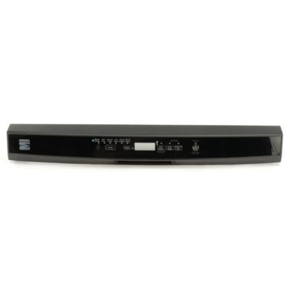 Picture of Whirlpool Dishwasher Control Panel - Black Part# W10605167