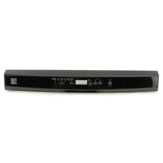 Picture of Whirlpool Dishwasher Control Panel - Black Part# W10605167