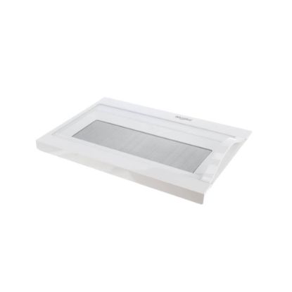 Picture of Whirlpool Microwave Door Assembly - White Part# W10889330