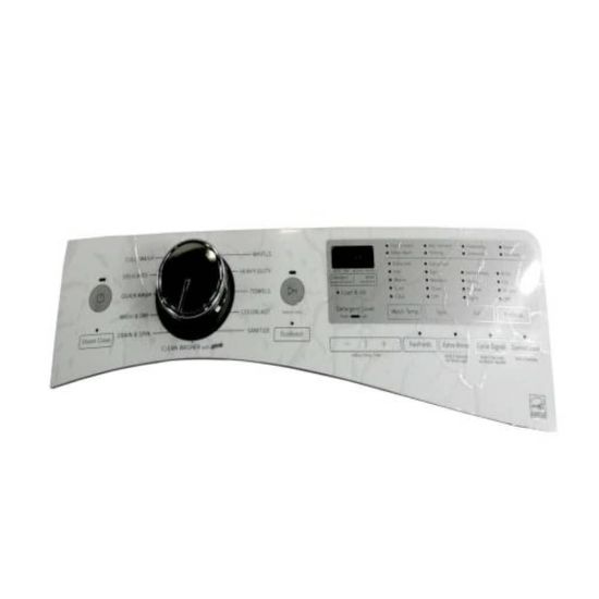 Picture of Whirlpool Control Panel Part# W10911023