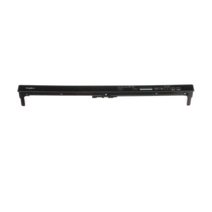 Picture of Whirlpool Console Service Asm-fid,pstar,wdta50,blk Part# W11460908