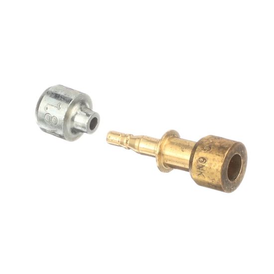 Picture of Whirlpool Lokring 6 Mm To 1.8 Mm Brass Reducer Part# W11504436