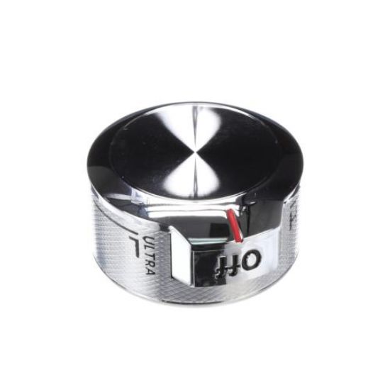 Picture of Whirlpool Knob, Ka, Hyper, Elec, Ss Part# W11568640
