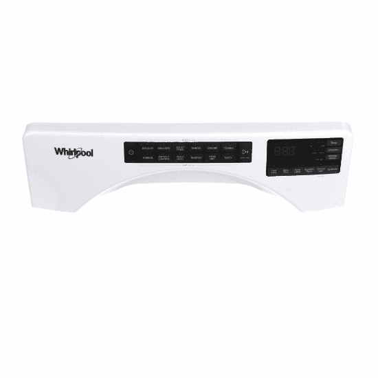 Picture of Whirlpool Console Assembly Wp Dryer,hmi,gd Part# W11583883