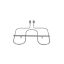 Picture of Whirlpool Element-broil,upper,2k,ss Part# W11716849