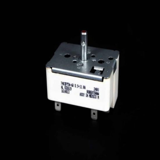 Picture of Whirlpool Range Surface Element Control Switch Part# WP74007841