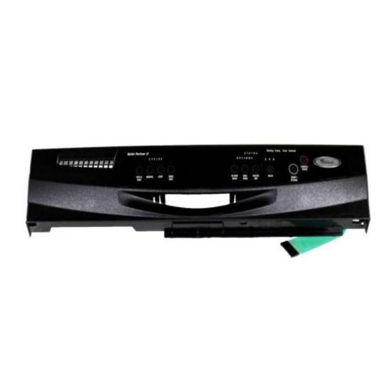 Picture of Whirlpool Control Panel Part# WPW10142945
