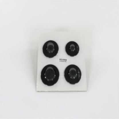 Picture of Whirlpool Range Surface Burner Cap Wetstone Set Part# WPW10165809