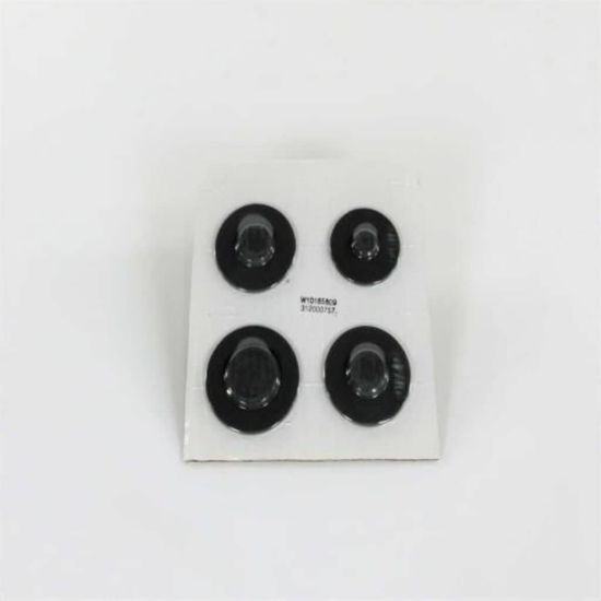 Picture of Whirlpool Range Surface Burner Cap Wetstone Set Part# WPW10165809