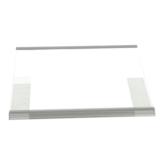 Picture of Whirlpool Shelf-glas Part# WPW10198700