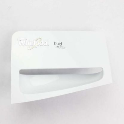 Picture of Whirlpool Washing Machine Dispenser Drawer Handle Part# WPW10446403
