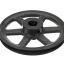 Picture of York Sheave,fixed 1 Grv,1 Bore,ak79 Part# S1-02812496000