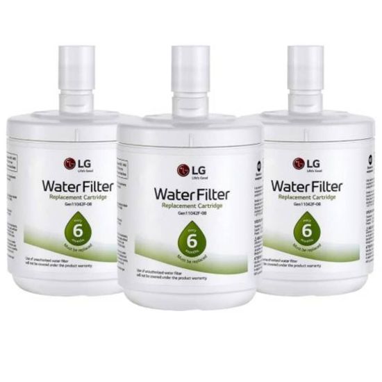 Picture of LG Lt500p3 Water Filter (3 Pack) Part# ADQ72910912