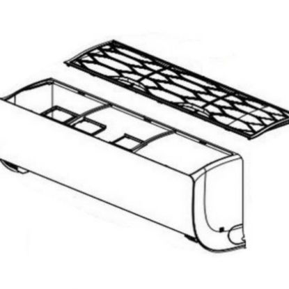 Picture of LG Frontindoor Grille Assembly Part# AEB74365218