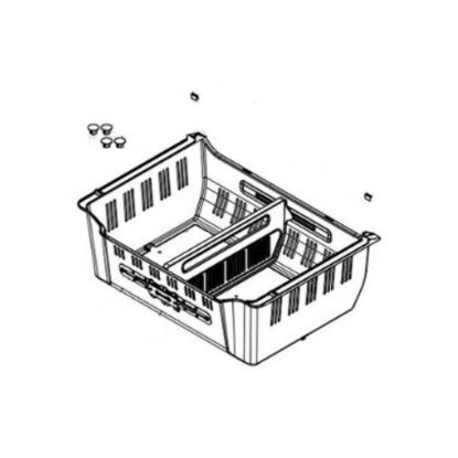 Picture of LG Tray Assembly,drawer Part# AJP73714804