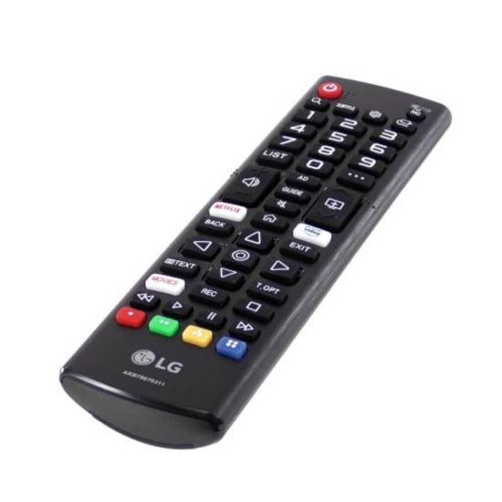 Picture of LG Remote Controller Assembly Part# AKB75675311
