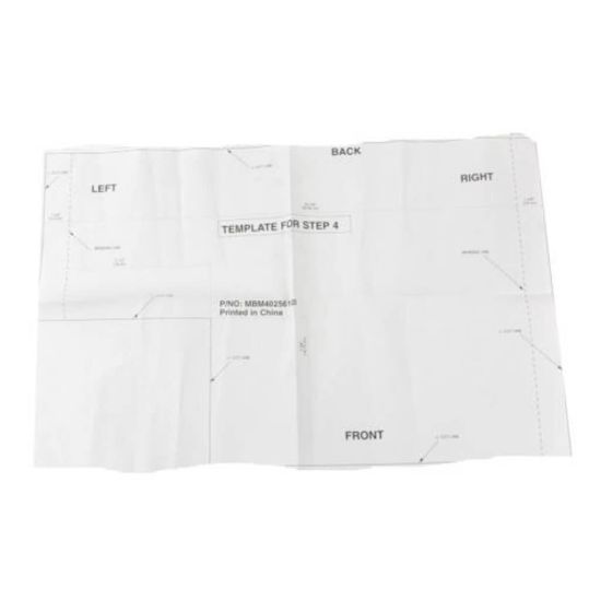Picture of LG Template Card Part# MBM40256103