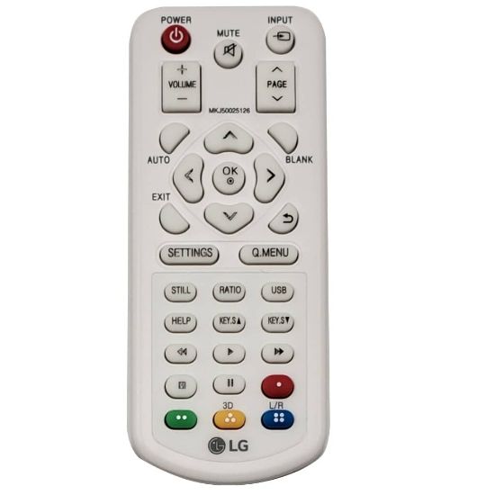 Picture of LG Remote Controller Part# MKJ50025126